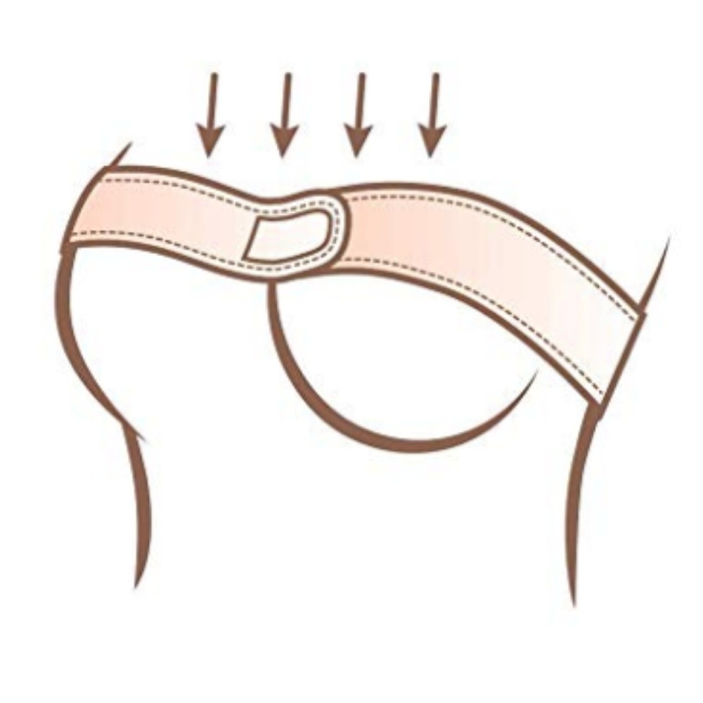 POST-SURGICAL BREAST STABILIZER BAND BUST SUPPORT - Picture 5 of 6